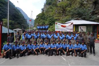 Visits to Army Establishments